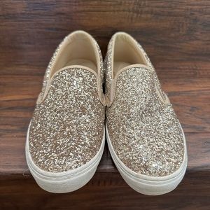 Old Navy glitter slip on